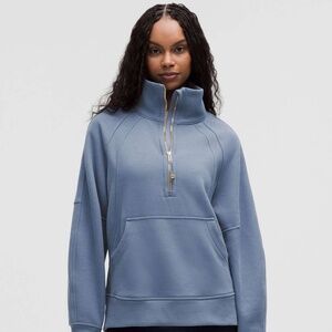 NWT Lululemon Scuba Oversized Funnel-Neck Half Zip Long
